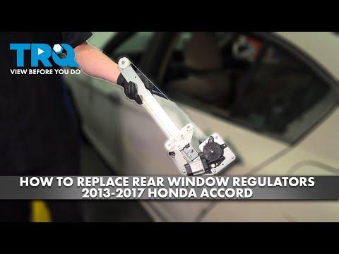 How to Replace the Rear Window Regulator on a 2016 Acura ILX (Step-by-Step)