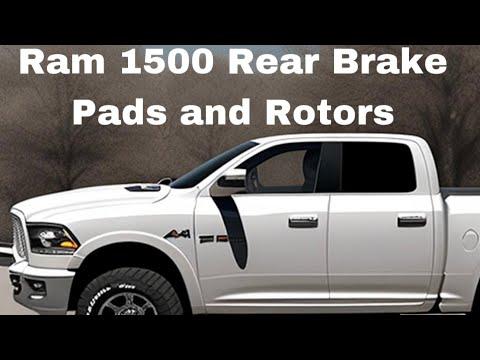 How to Replace Rear Brake Pads and Rotors on a 2019-2025 Ram 1500 (Trim: Laramie | Engine: V8 5.7L)