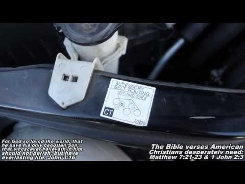 How to Replace the Serpentine Belt on a 2016 Toyota Sequoia