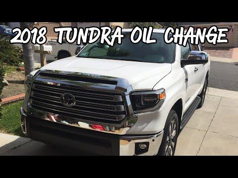 2018 Toyota Tundra Oil Change, It's Surprisingly Easy!