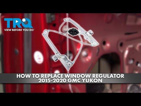 How to Replace the Rear Window Regulator on a 2016 GMC Yukon (Rear Door)