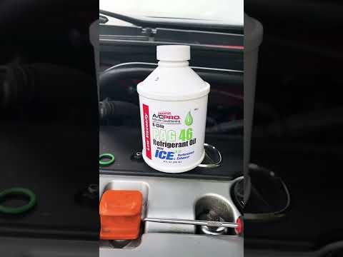 Don’t forget to add oil to that ac compressor!