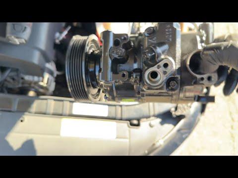 How to remove ac compressor off of a 2016 Audi A4