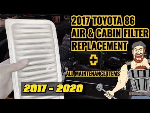 How to Replace the Cabin Air Filter on a 2018 Toyota 86 (Glove Box Method)
