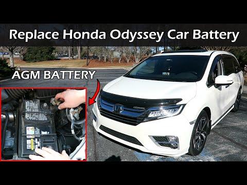 How to Replace the 12V Battery on a 2018-2025 Honda Odyssey (Trim: LX | Engine: V6 3.5L)