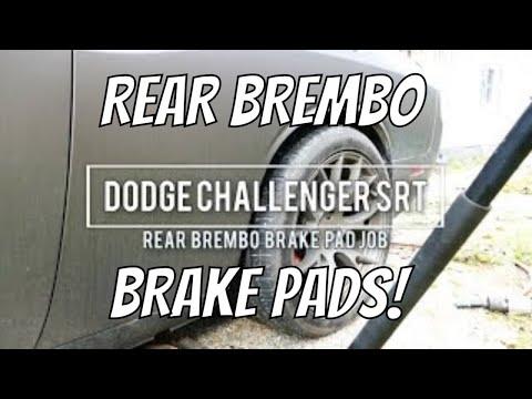 How to Replace Rear Brake Pads on a 2018 Dodge Challenger (Brembo or Sliding Calipers)
