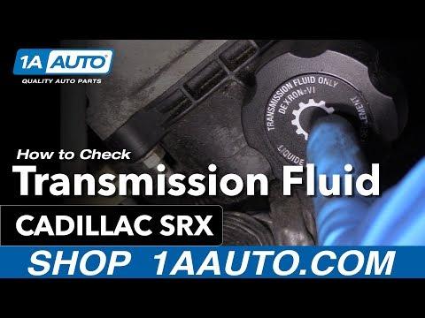 How to Change Transmission Fluid on a 2016 Cadillac SRX (Dexron-VI 6-Speed)