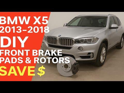 How to Replace Front Brake Pads on a 2016 BMW X5 (Wear Sensor + CBS Reset)
