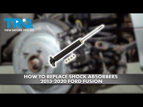 How to Replace Rear Shock Absorbers on a 2013-2020 Ford Fusion (Engine: Inline 4 2.0L)