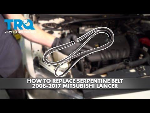How to Replace the Serpentine Belt on a 2016 Mitsubishi Lancer (Step-by-Step Guide)