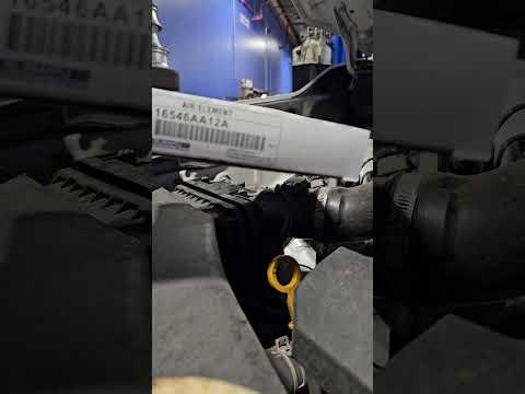 2016 Subaru Forester Engine Air Filter Replacement #subaru #subaruforester