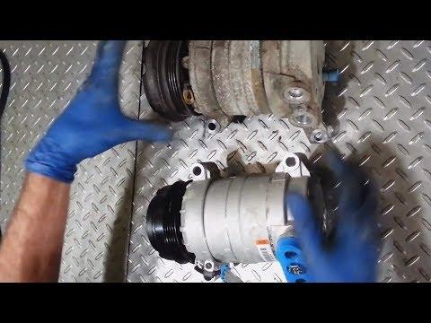 1999-2014 Chevy Silverado AC compressor, accumulator replacement