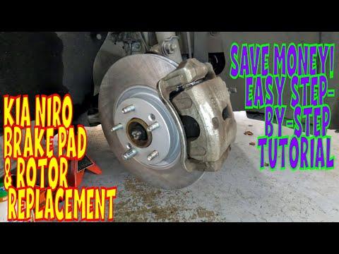 How to Replace Front Brake Pads & Rotors on a 2018 Kia Niro (Step-by-Step)