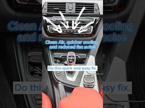 Cabin Filter Change BMW F30 340i . #bmw #f30 #bmw340i #b58 #automobile #carsofyoutube #diy #car