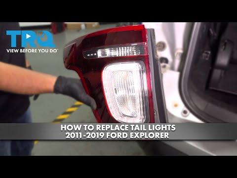How to Replace Taillights 2011-2019 Ford Explorer