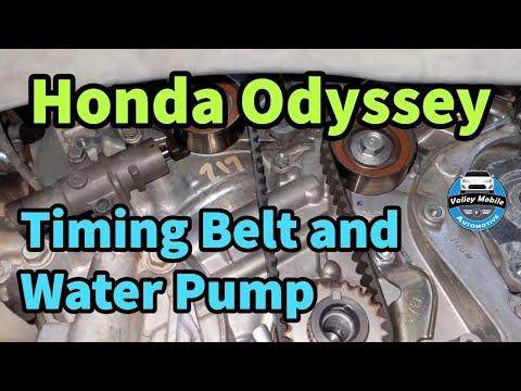 How to Replace the Timing Belt & Water Pump on a 2016 Honda Odyssey 3.5L V6