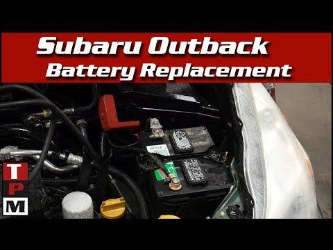 2013 Subaru Outback Battery Replacement - Group 25 Battery