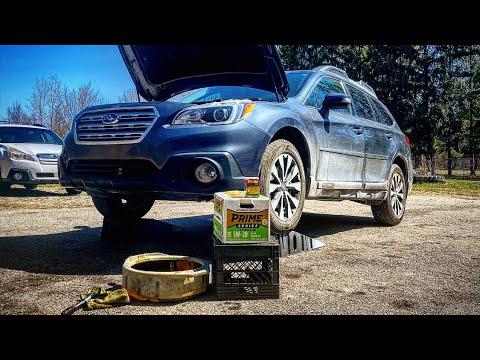 How to Change Engine Oil & Replace the Oil Filter on a 2016 Subaru Outback