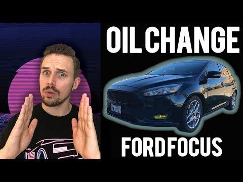 How To Change Your Engine Oil - 2015 Ford Focus SE