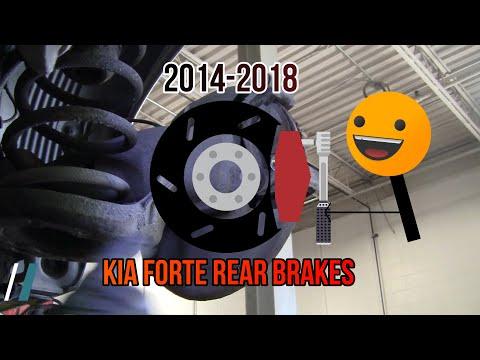 2014-2018 Kia Forte Rear Brake Repalcement