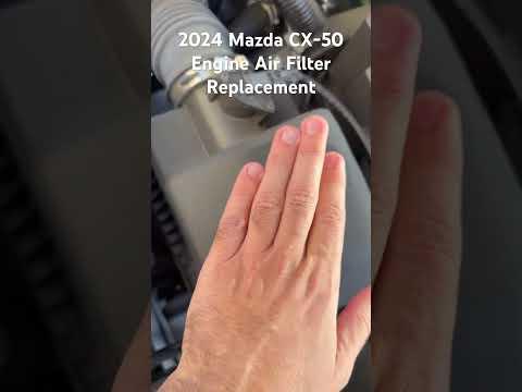 How to Replace the Engine Air Filter on a 2023 Mazda CX-50 (DIY Guide)