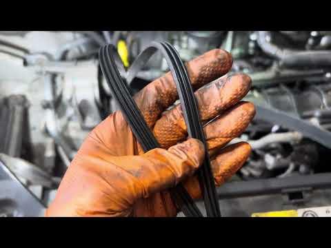 Volkswagen Tiguan Drive Belt Replacement - How to Remove Drive Belt