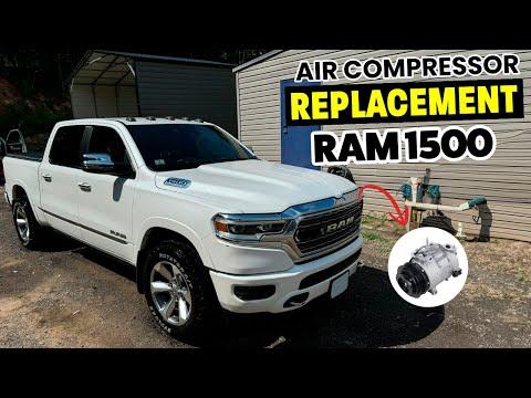 How to Replace the A/C Compressor on a 2019 Ram 1500 (Trim: Laramie | Engine: V8 5.7L)