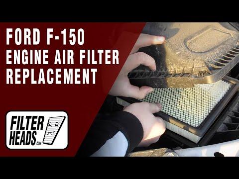 How to Replace the Engine Air Filter on a 2009-2026 Ford F-150 (Trim: Lariat | Engine: V6 2.7L)