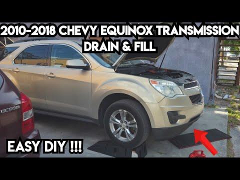 How to Change Transmission Fluid on a 2017 Chevrolet Equinox