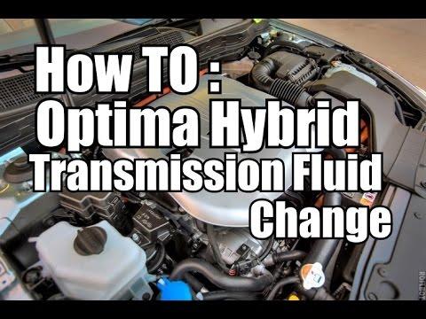How to Change Automatic Transmission Fluid on a 2016 Kia Optima (Drain & Fill)