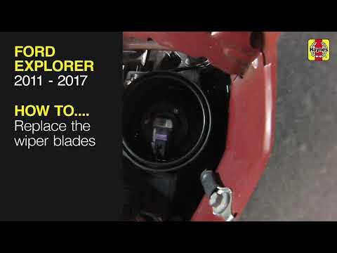 How to Replace Headlight Bulbs on a 2016 Ford Explorer (HID D3S Low Beam & 9005 High Beam)