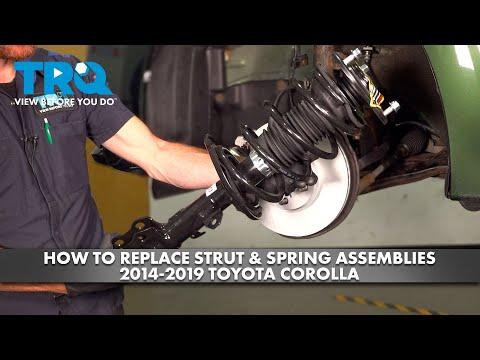 How to Replace Front Struts on a 2014-2019 Toyota Corolla (Trim: LE | Engine: Inline 4 1.8L | Body: Sedan)