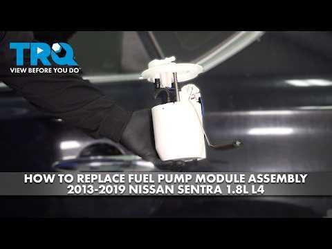 How to Replace the Fuel Pump on a 2013-2019 Nissan Sentra (Engine: Inline 4 1.8L)