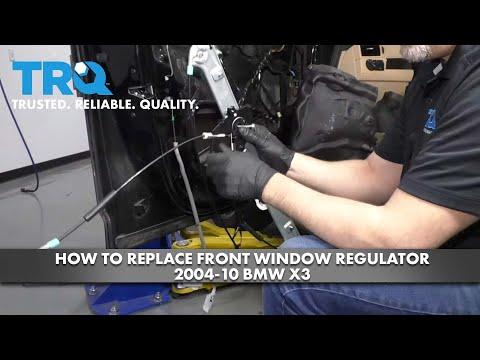 How to Replace the Front Window Regulator on a 2016 BMW X3 (F25)