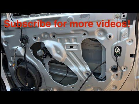 How to Replace Front Window Regulators on a 2015-2022 GMC Canyon (Engine: Inline 4 2.5L)