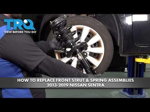 How to Replace Front Struts on a 2014-2019 Nissan Sentra (Trim: S)