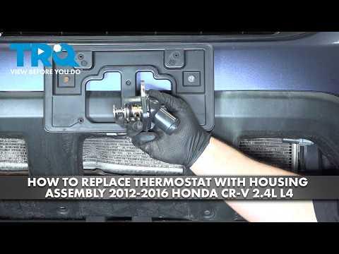 How to Replace the Thermostat on a 2015-2019 Honda CR-V 2.4L (Engine: Inline 4 2.4L)