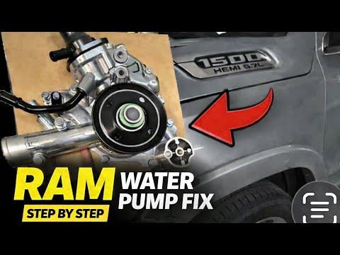 How to Replace a Water Pump on a 2019 Ram 1500 5.7L HEMI (DIY start by step)