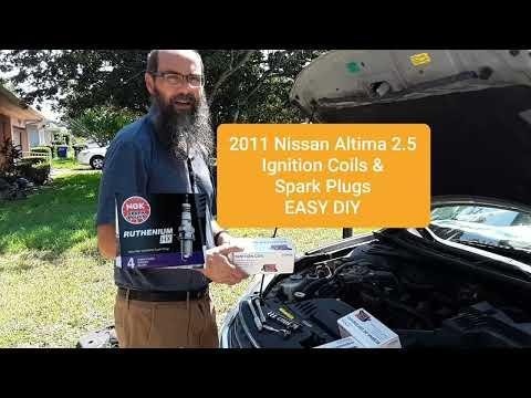 2011 Nissan Altima 2.5 Ignition Coils & Spark Plugs Easy DIY Verse of the day