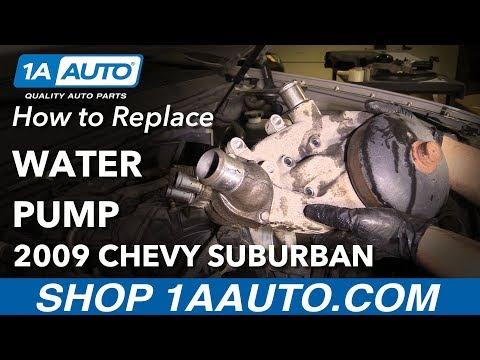 How to Replace Water Pump 07-14 Chevrolet Suburban