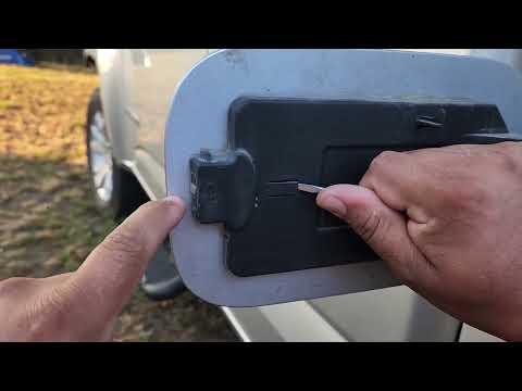 how to remove gas cover for chevy colorado 2016 to 2020........