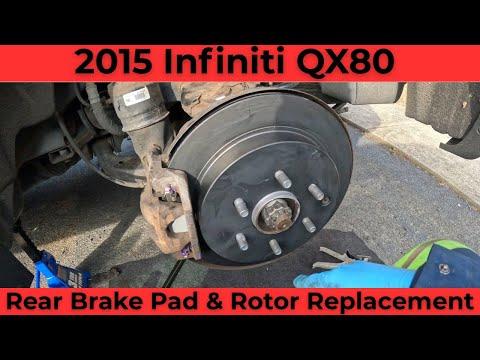 How to Replace Rear Brake Pads & Rotors on a 2016 INFINITI QX80 (DIY Guide)