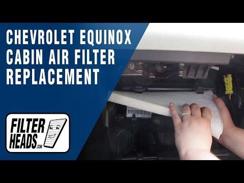 How to Replace Cabin Air Filter 2015 Chevrolet Equinox | AQ1144