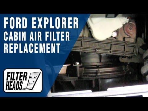 Ford Explorer 2011 Cabin Air Filter Replacement | AQ1153