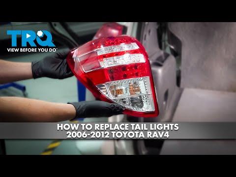 How to Replace Tail Lights 2006-2012 Toyota RAV4