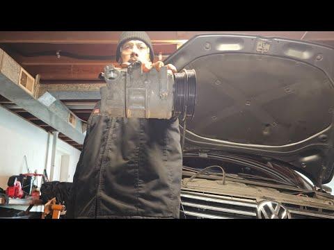 How to Replace the AC Compressor on a 2016 Volkswagen Passat