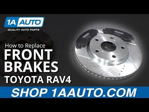 How to Replace Front Brakes 09-13 Toyota RAV4