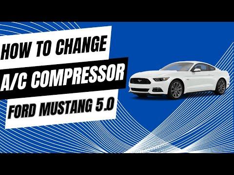How to change A/C compressor | Ford Mustang 5.0