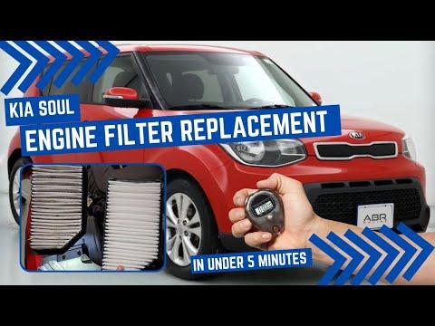 Engine Air Filter Replacement In Under 5 Minutes - Kia Soul (2014, 2015, 2016, 2017, 2018, 2019)