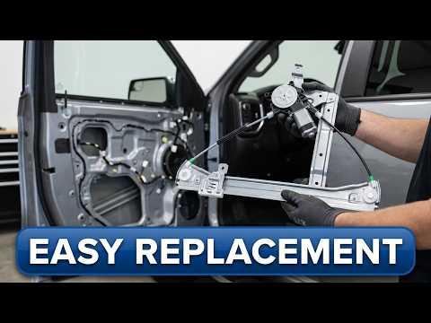 How To Fix a Stuck Window and Replace the Regulator on a 2019 2025 Chevy Silverado & GMC Sierra